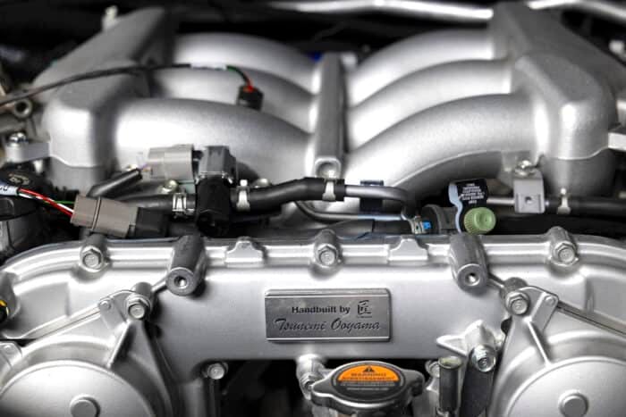 INFINITI SEMA Build- QX80 R-Spec engine