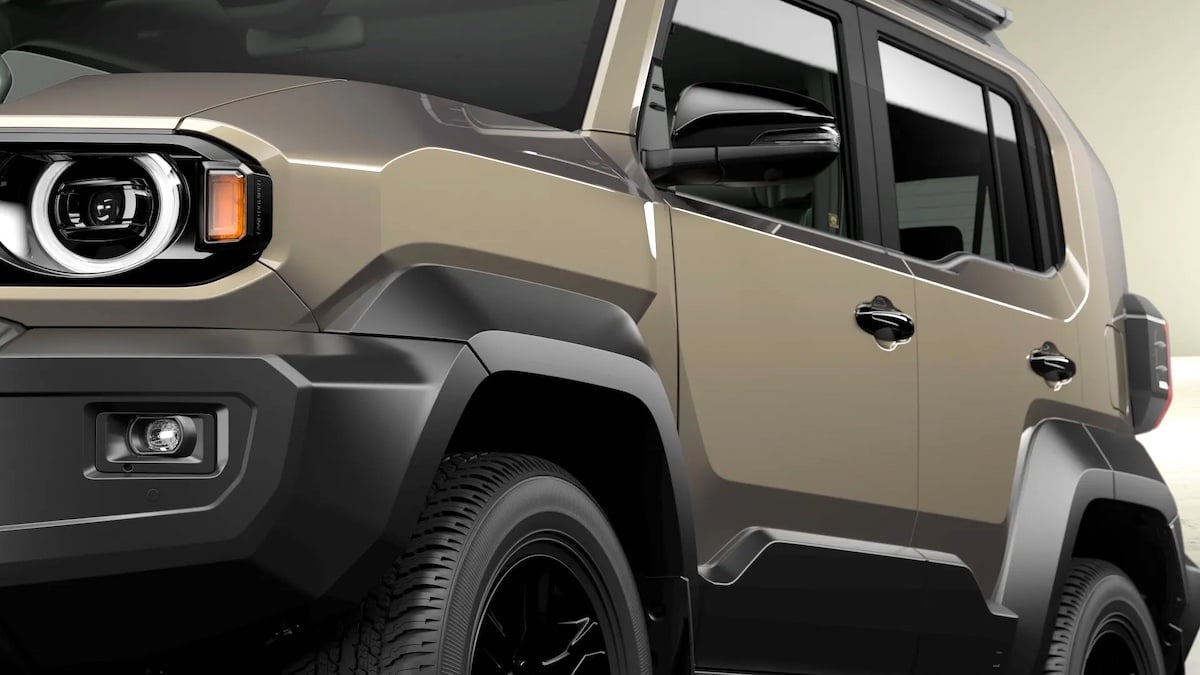 Land Cruiser FJ exterior front detail