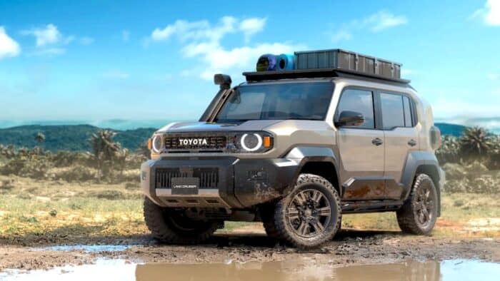 Land Cruiser FJ front