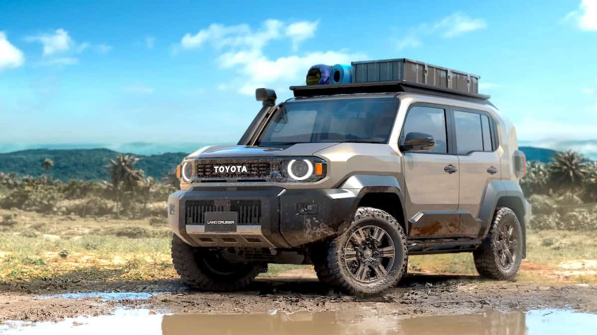 Land Cruiser FJ front