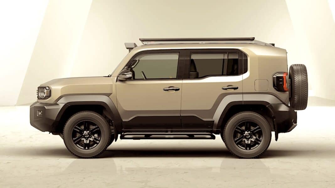 Land Cruiser FJ side