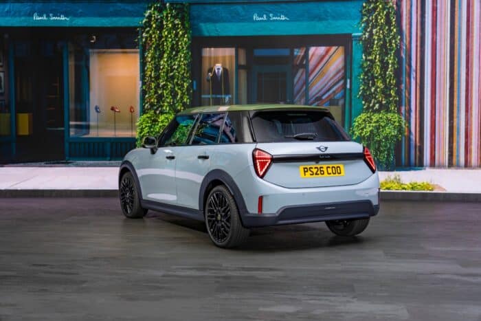 MINI x Paul Smith Cooper rear