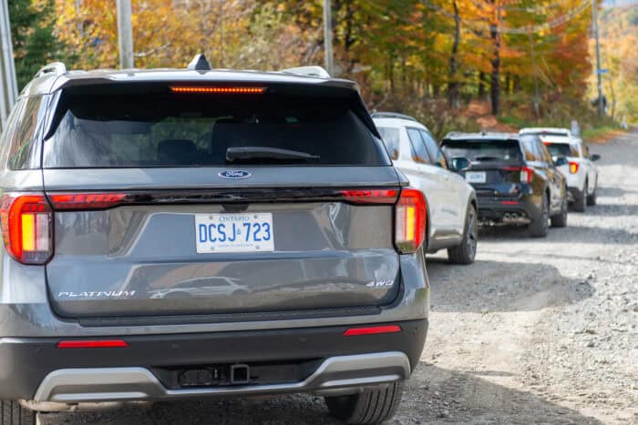 2025 Ford Explorer Platinum rear