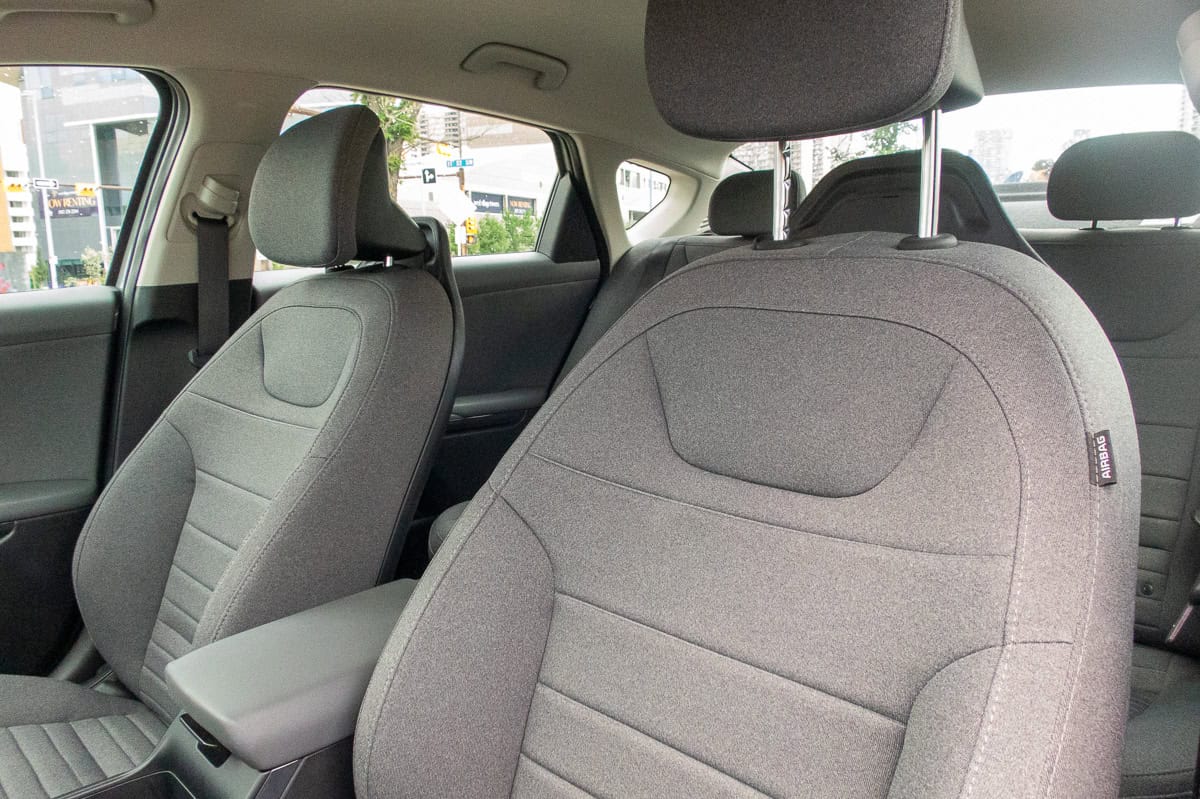 2025 Kia K4 interior front seats