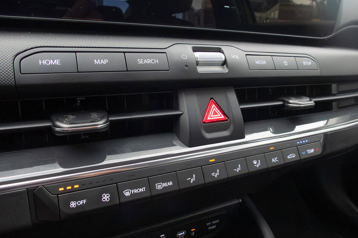 2025 Kia K4 hvac controls