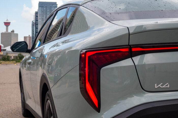 2025 Kia K4 taillight