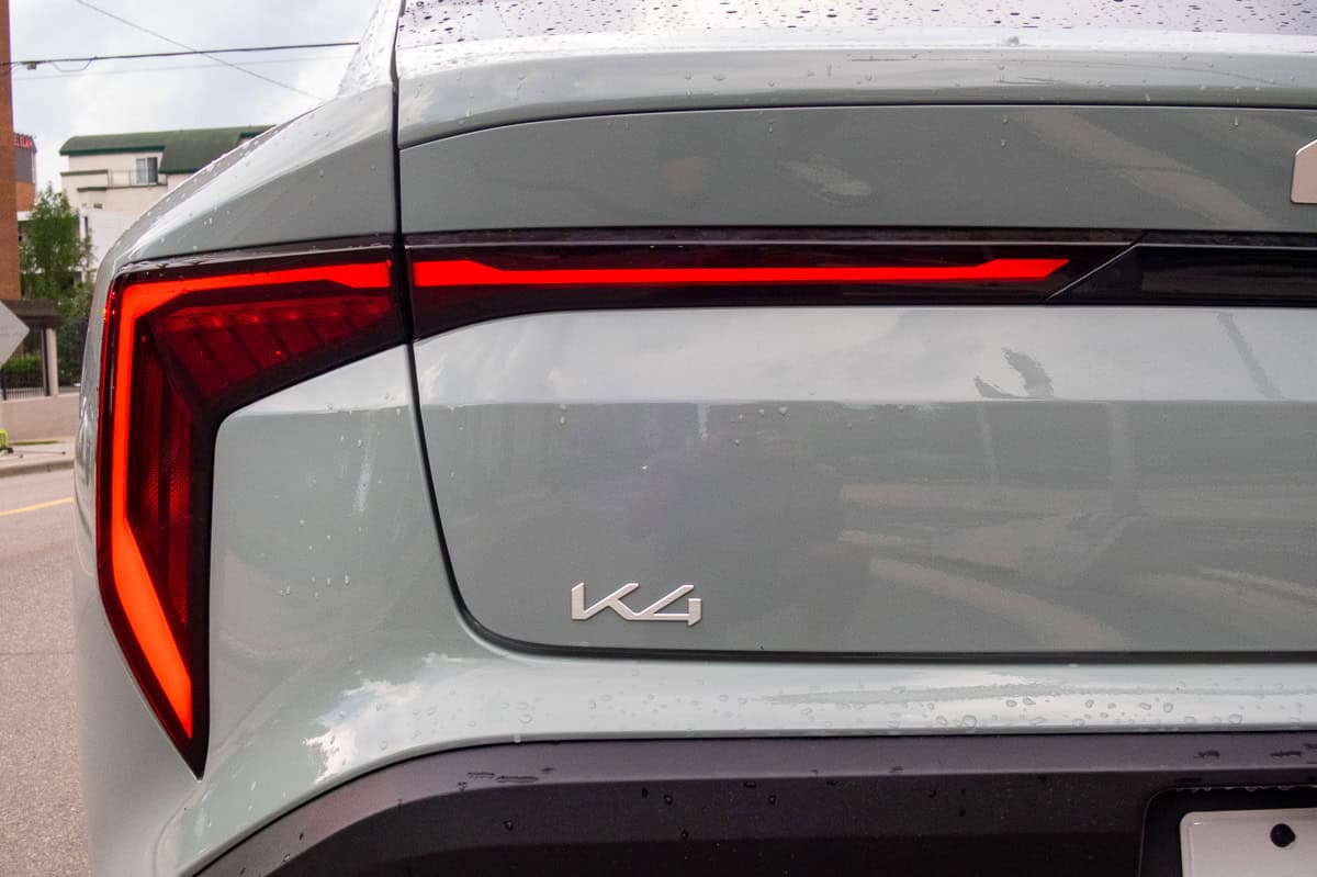 2025 Kia K4 rear design