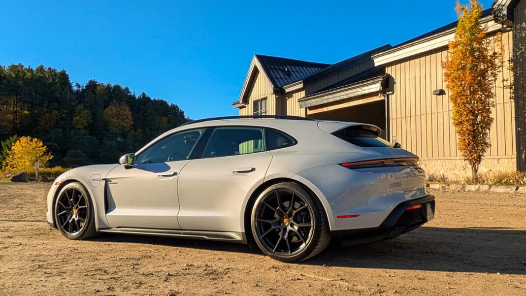 2026 Porsche Taycan GTS Sport Turismo rear