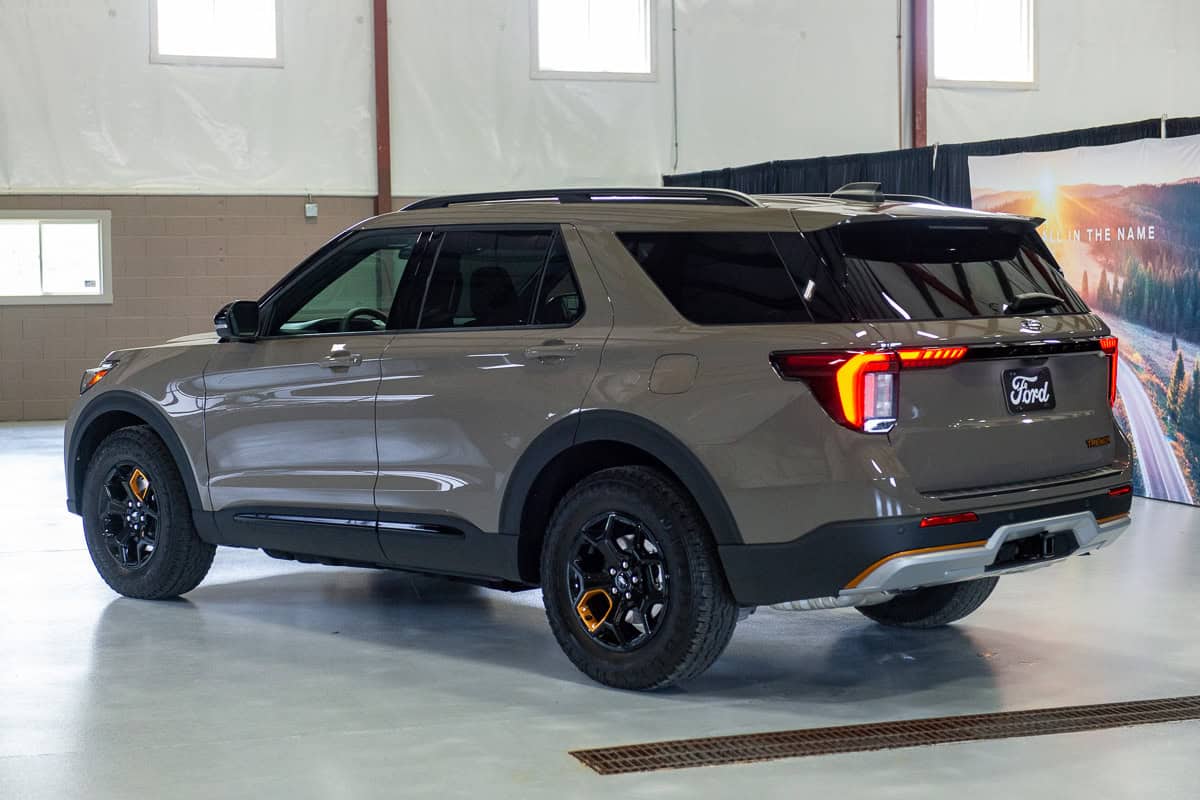 2026 Ford Explorer Tremor rear