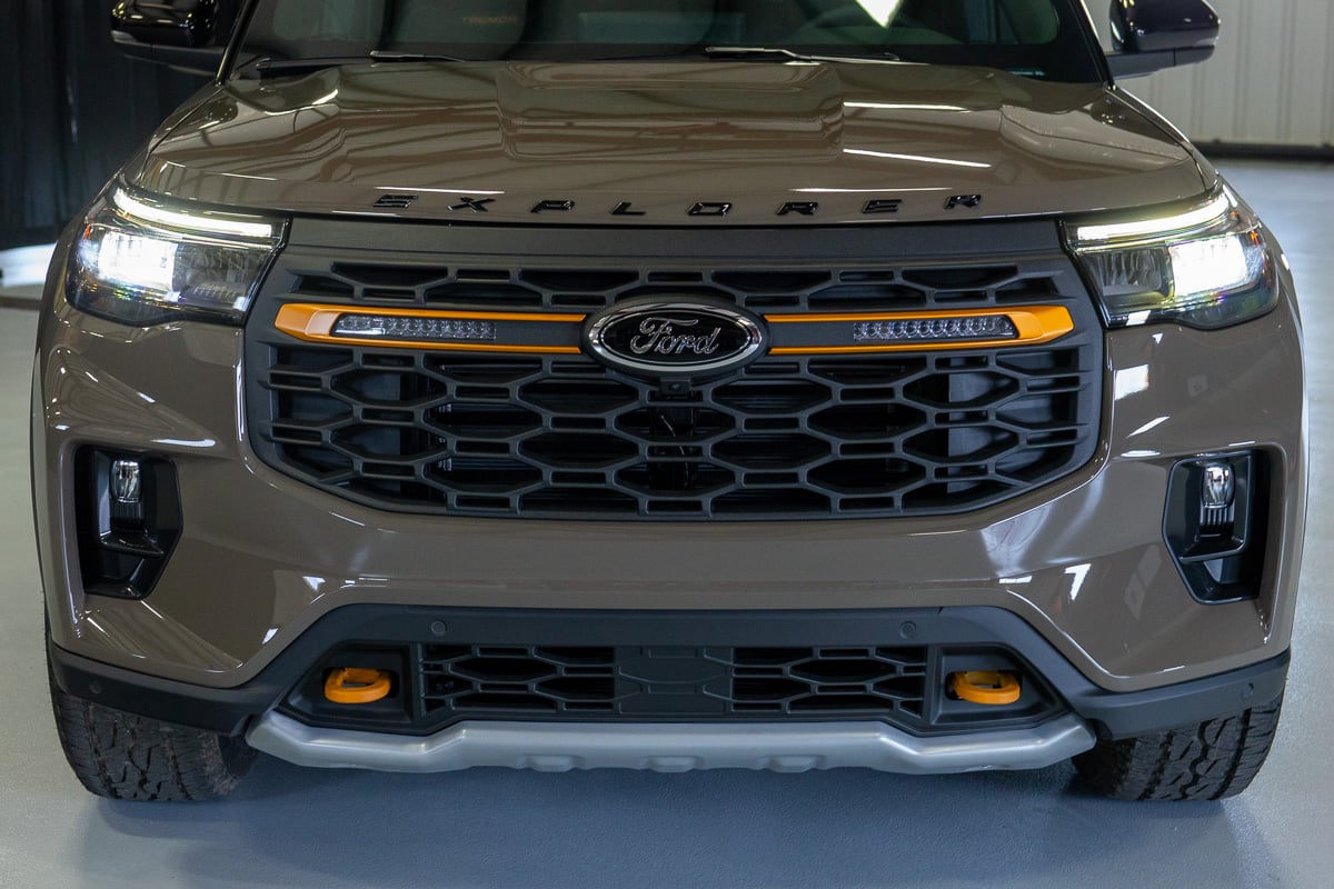 2026 Ford Explorer Tremor grill