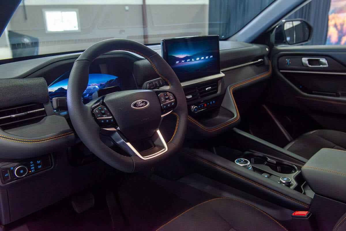 2026 Ford Explorer Tremor interior front