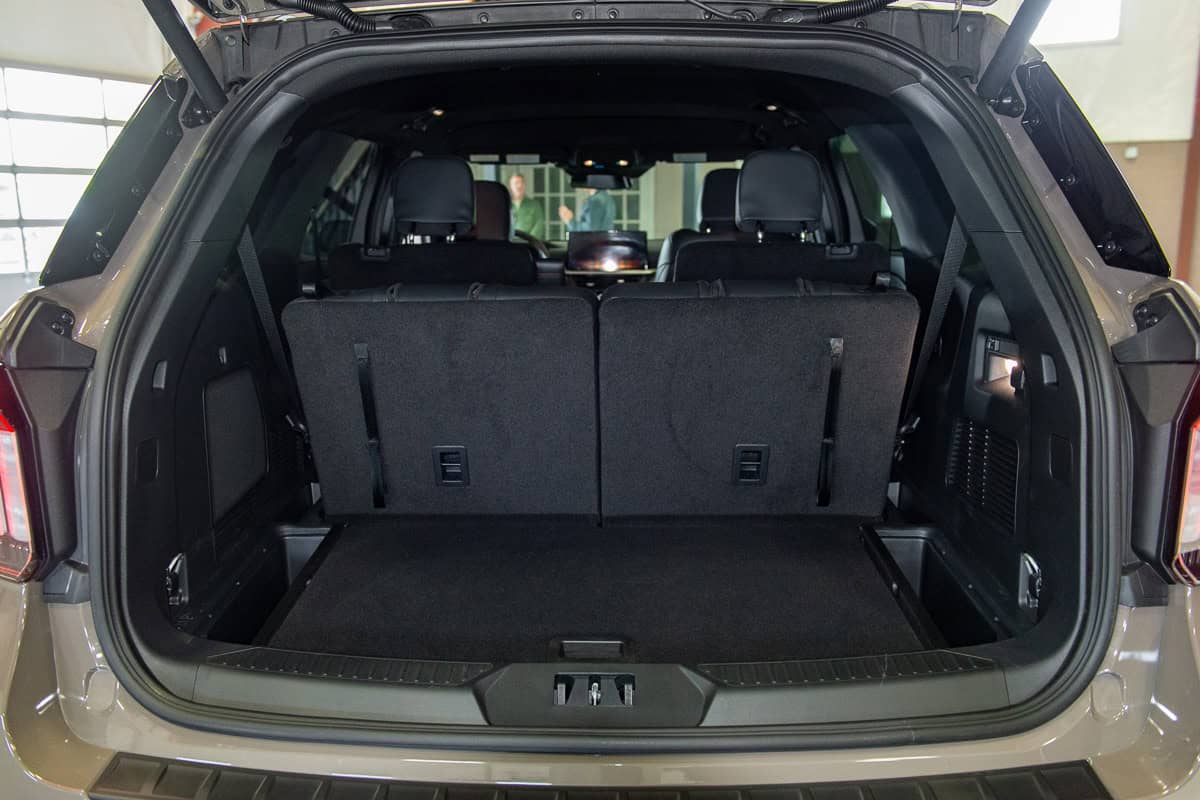 2026 Ford Explorer Tremor trunk