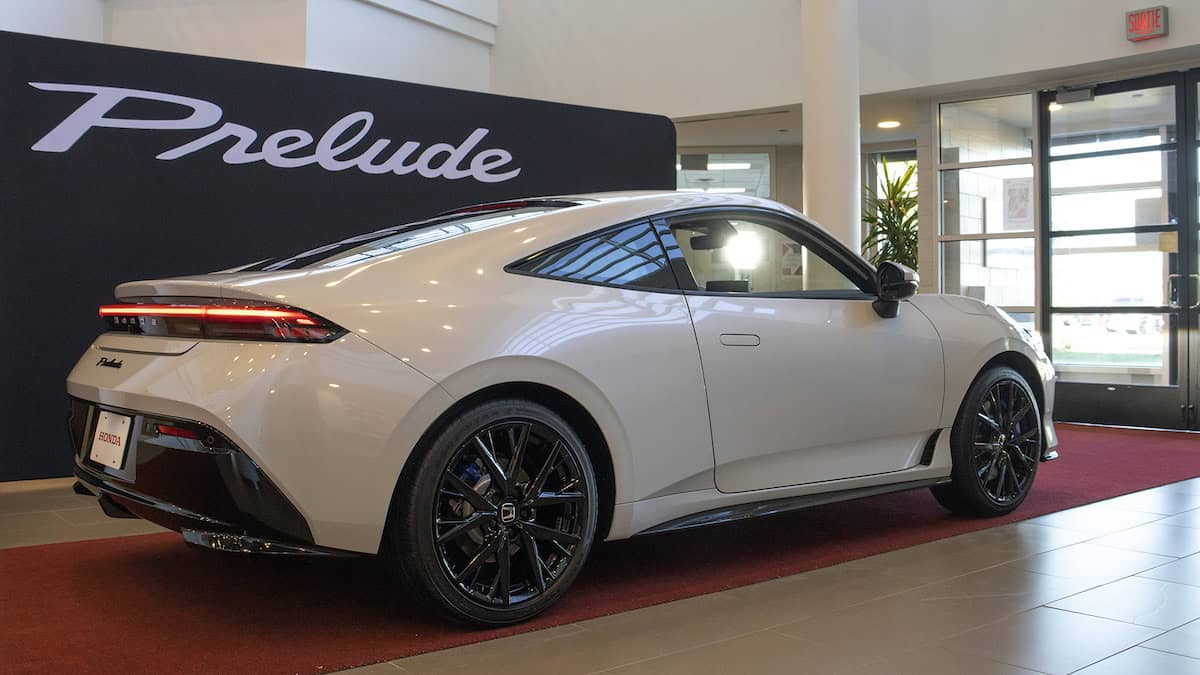 2026 Honda Prelude rear