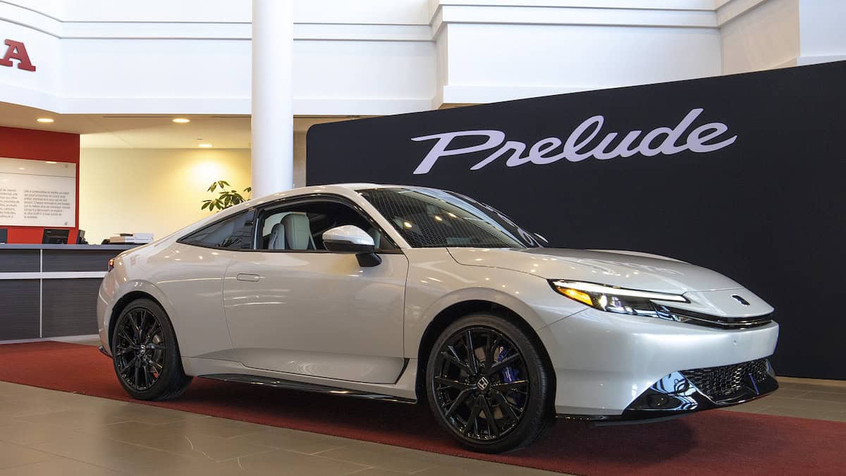 2026 Honda Prelude front side view