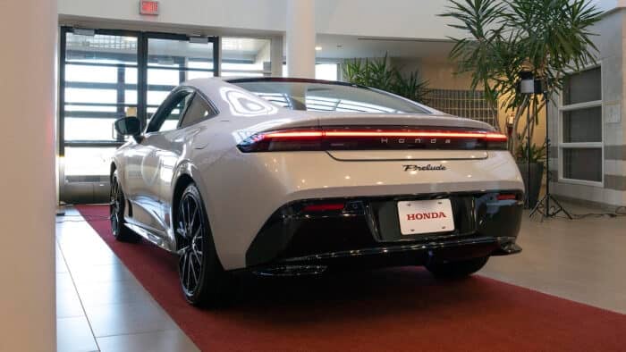 2026 Honda Prelude rear