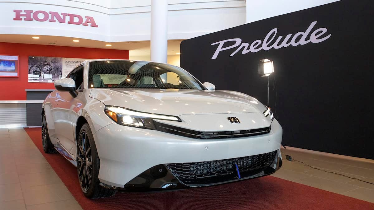 2026 Honda Prelude front