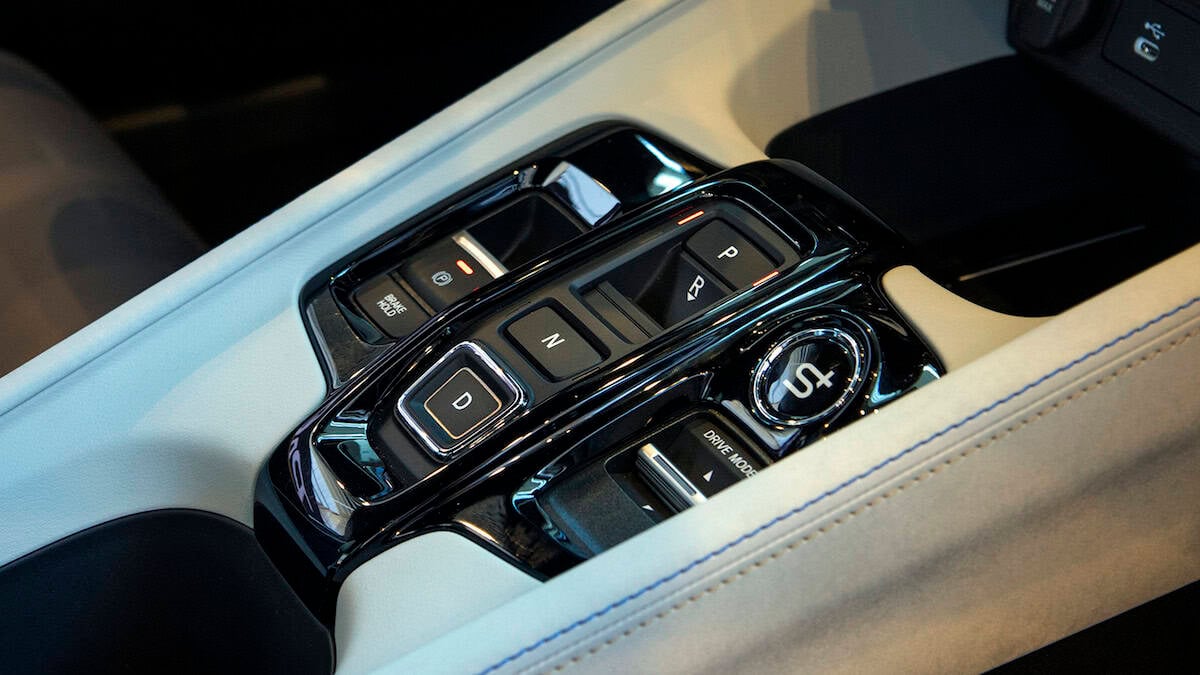 2026 Honda Prelude gear shifter buttons