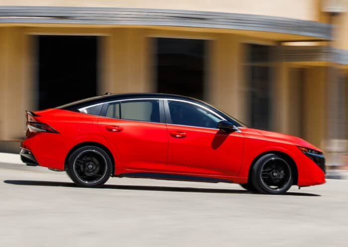 2026 Nissan Sentra driving side view