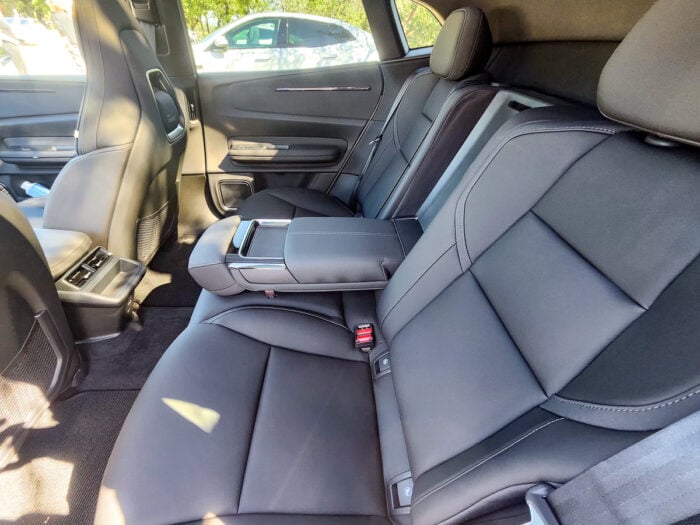 2026 Polestar 4 rear seats