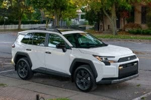 2026 Toyota RAV4 Woodlands white front