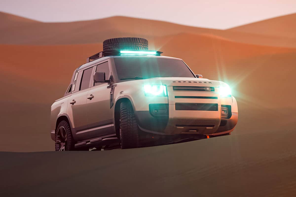 Heritage Customs Valiance Pickup Defender 130 front