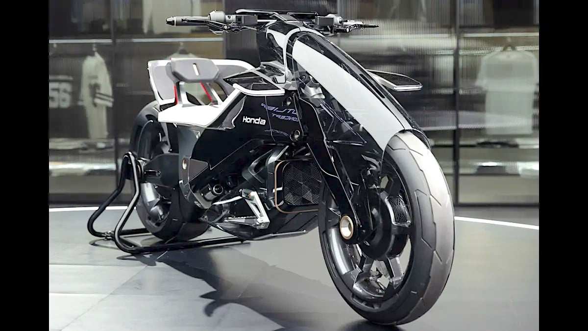 Honda EV Outlier Concept Motorcycle front