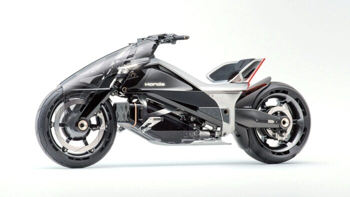 Honda EV Outlier Concept Motorcycle side