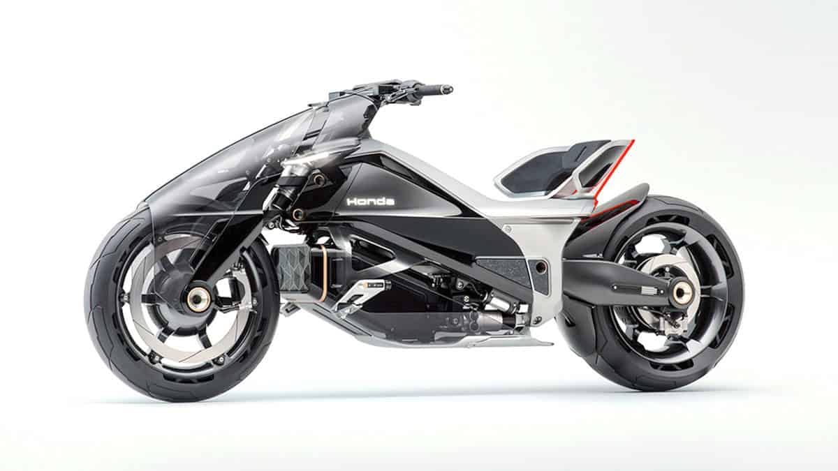 Honda EV Outlier Concept Motorcycle side