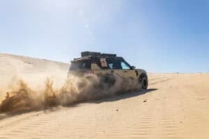 Nissan Dune Patrol rear off roading