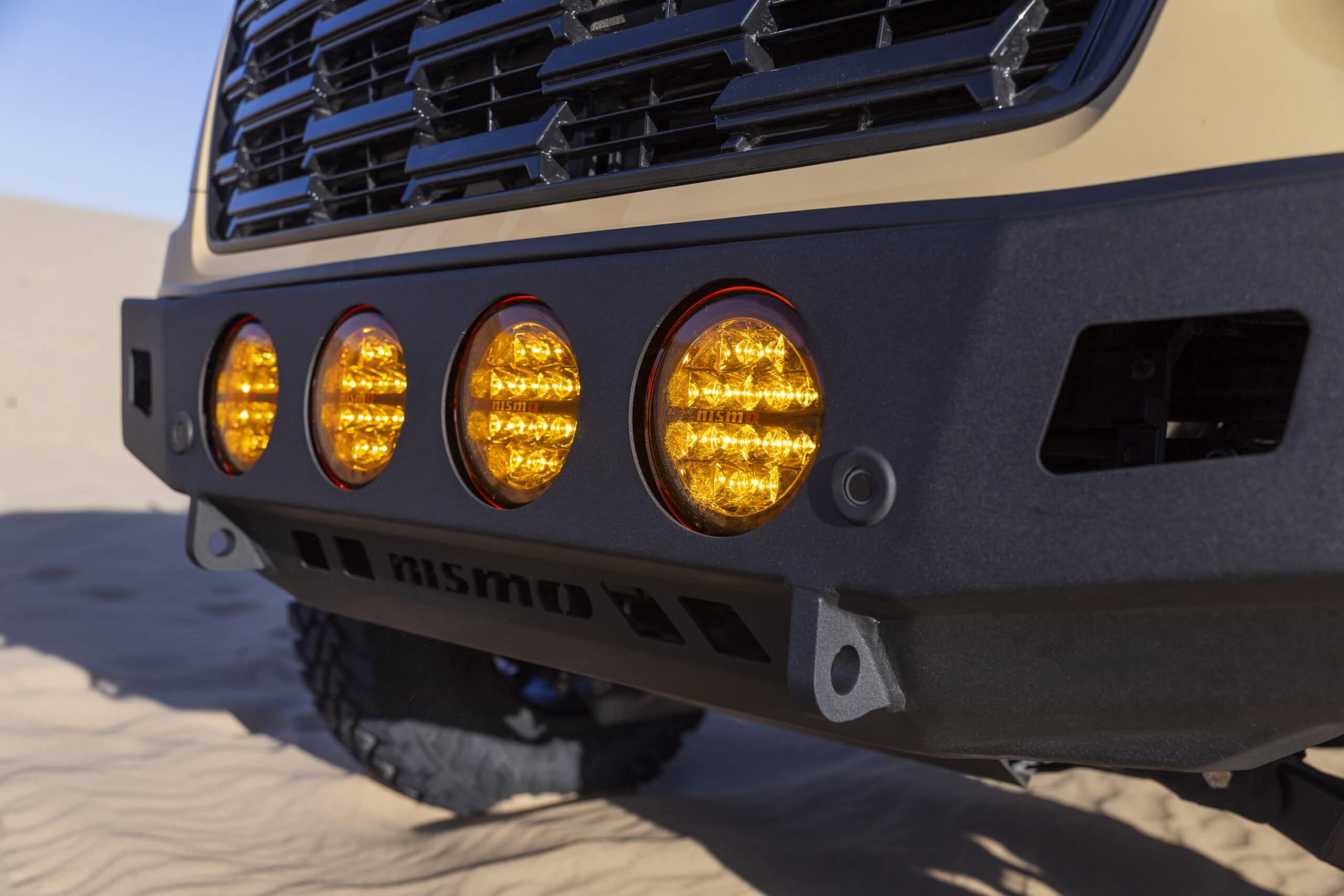 Nissan Dune Patrol front Nismo lights