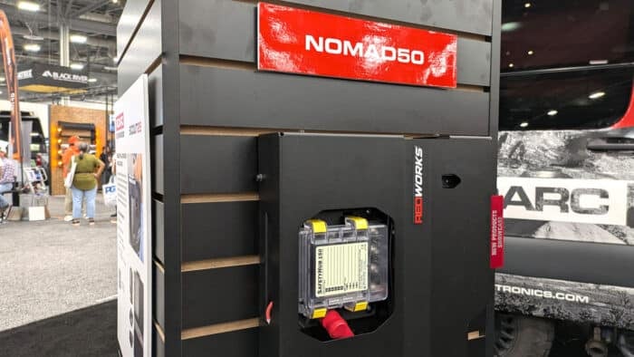 Installation-ready Redarc power-management panels