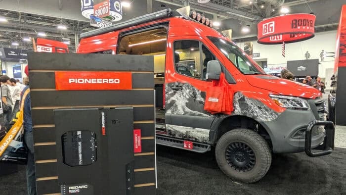 Installation-ready Redarc power-management panels