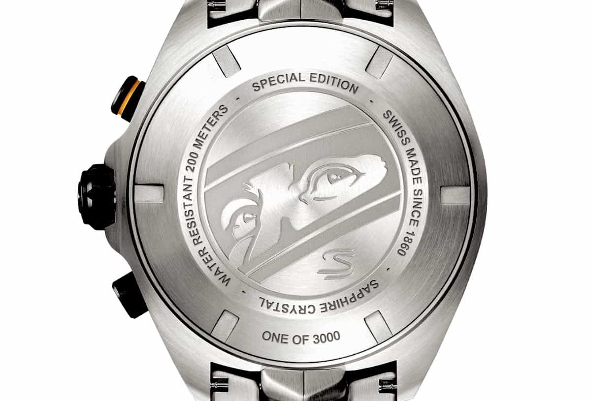 TAG Heuer Formula 1 Chronograph x Senna back