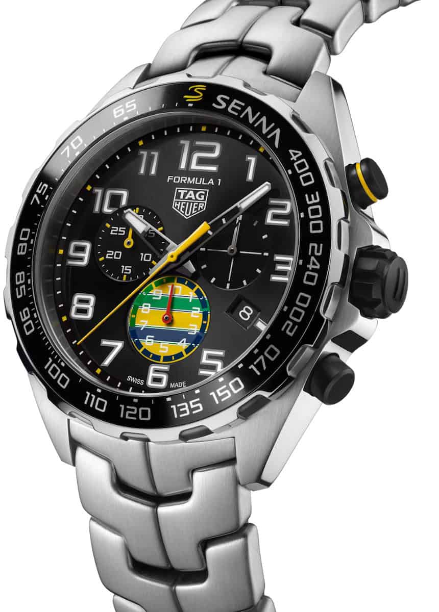 TAG Heuer Formula 1 Chronograph x Senna front
