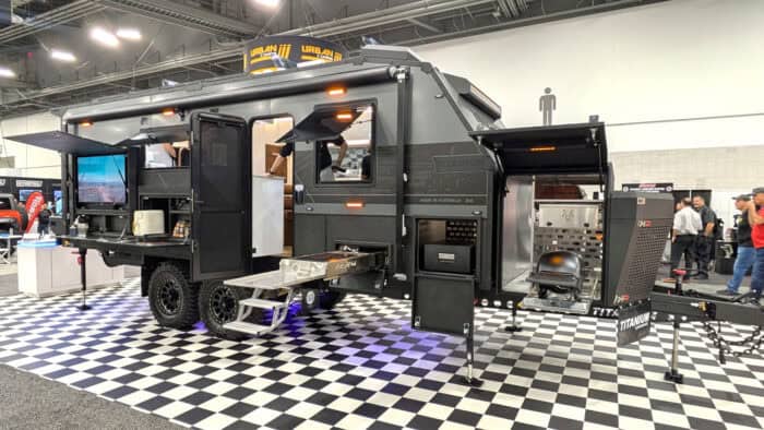 Titanium Caravans S4 for high-end overlanding