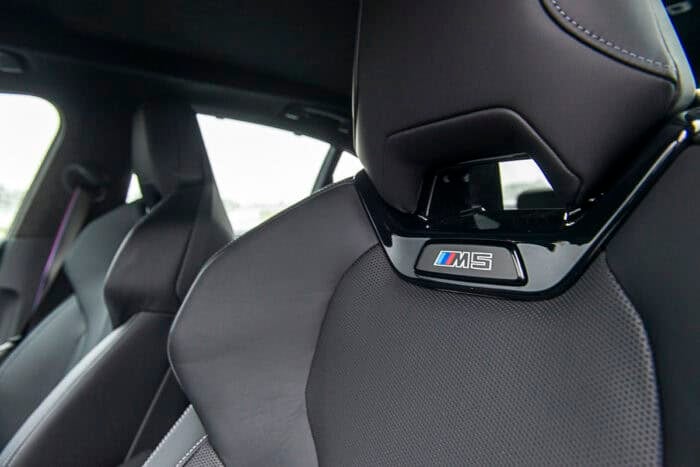 2025 BMW M5 seat