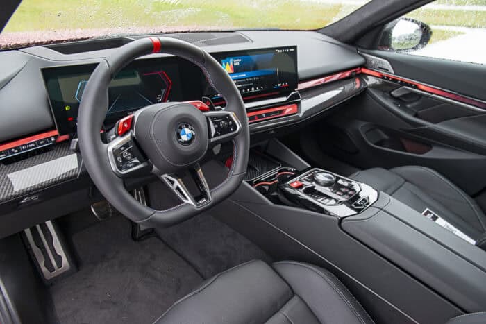 2025 BMW M5 interior front