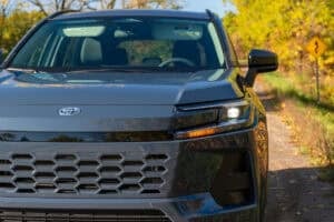 2026 Toyota RAV4 LE headlight and grill