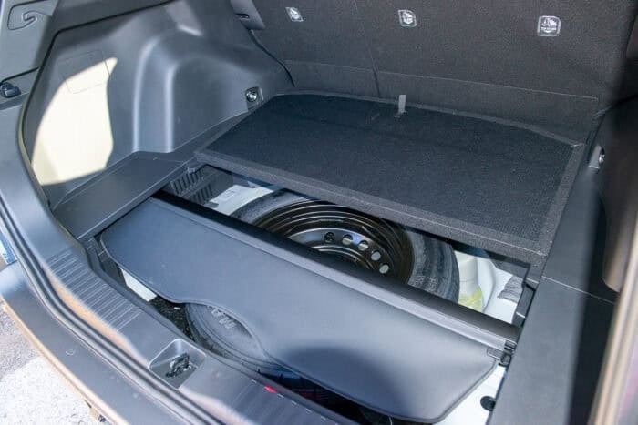 2026 Toyota RAV4 LE spare tire