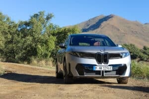 2027 BMW iX3 electric compact SUV front