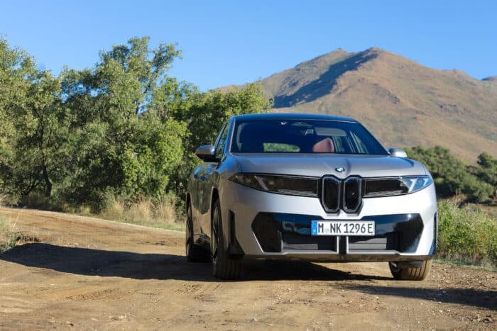 2027 BMW iX3 electric compact SUV front