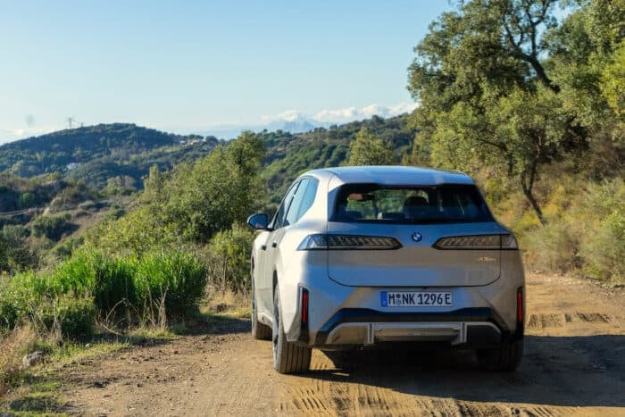 2027 BMW iX3 rear