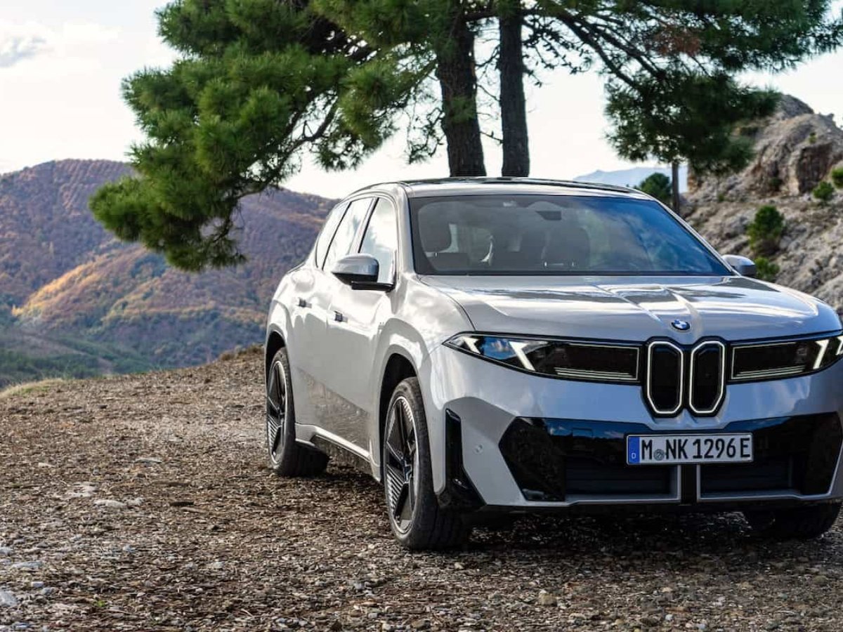 2027 BMW iX3 electric compact SUV front