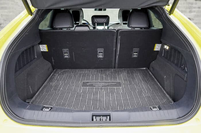 Ford Mustang Mach E-Rally 2025 trunk