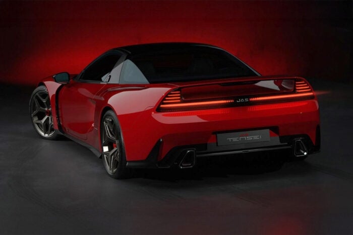 JAS Motorsport Tensei Acura NSX Restomod rear