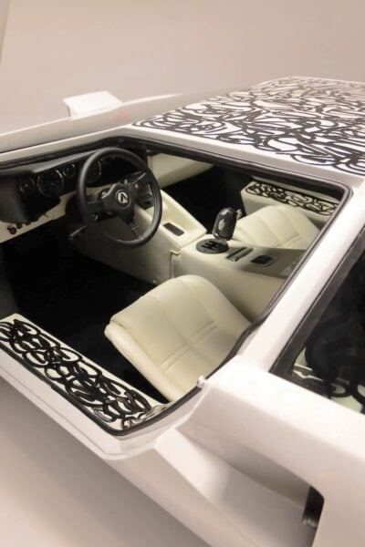 Slawntach Faux Lamborghini Art Car interior