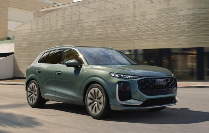 2026 Audi Q3 front driving