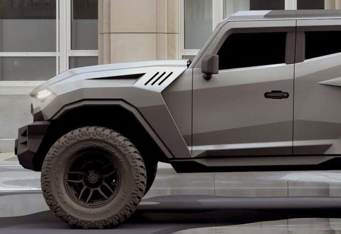 2026 Rezvani Tank Off-road Vehicle side