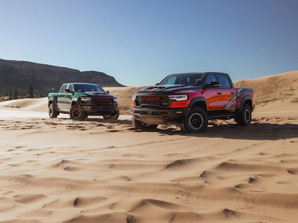 2027 Ram 1500 SRT TRX and Ram 1500 SRT TRX Bloodshot Night Edition