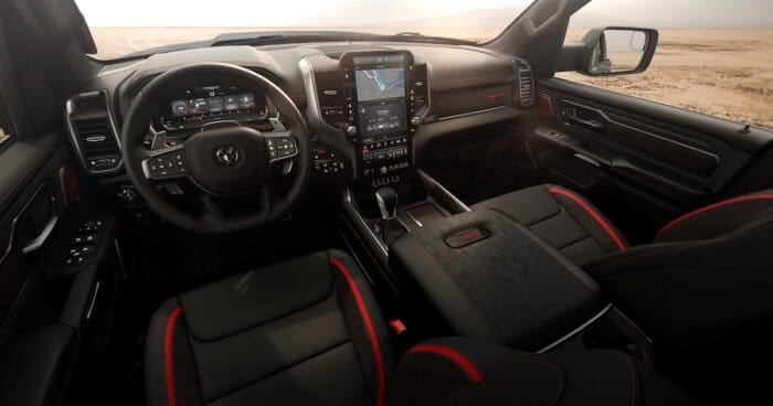 2027 Ram 1500 SRT TRX interior front